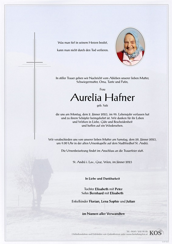 Aurelia Hafner